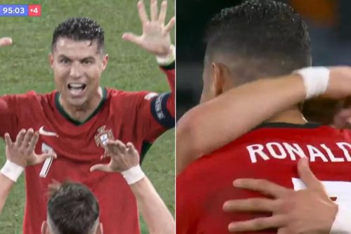 Cử chỉ cuối trận khiến fan thốt lên 'Ronaldo đã khác'