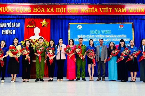 Thành đoàn Đà Lạt tổ chức hội thi báo cáo viên giỏi năm 2024