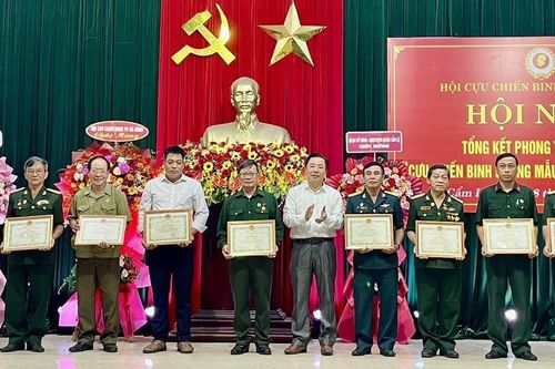 Tuyên dương 34 tập thể, cá nhân thực hiện tốt mô hình cựu chiến binh gương mẫu