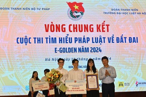 Trường Đại học Luật Hà Nội giành giải nhất Cuộc thi tìm hiểu pháp luật Đất đai năm 2024