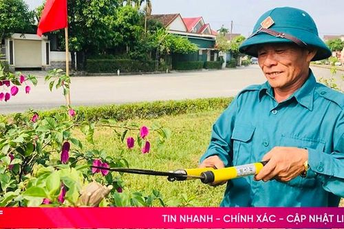 Thôn đội trưởng điển hình trong phong trào thi đua quyết thắng