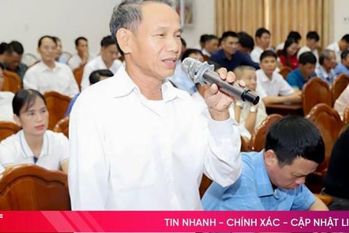 Lãnh đạo Hương Sơn đối thoại với cán bộ, đảng viên và Nhân dân