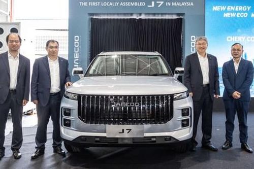 Jaecoo J7 đầu tiên lắp ráp Malaysia xuất xưởng