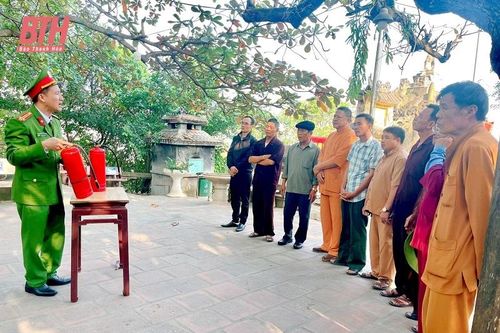 Tăng cường phòng cháy, chữa cháy tại di tích, điểm du lịch đợt cao điểm nắng nóng