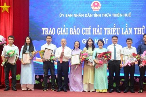 Vinh danh 35 tác giả, nhóm tác giả đoạt Giải Báo chí Hải Triều lần thứ V - năm 2024