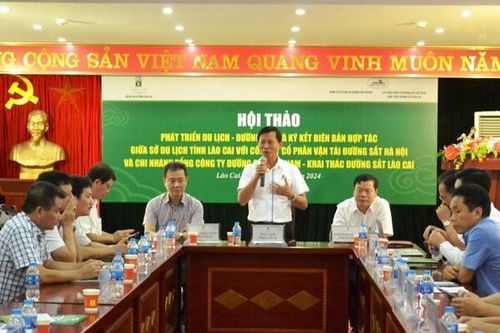 Hội thảo bàn giải pháp phát triển du lịch gắn với khai thác lợi thế tuyến đường sắt Hà Nội - Lào Cai