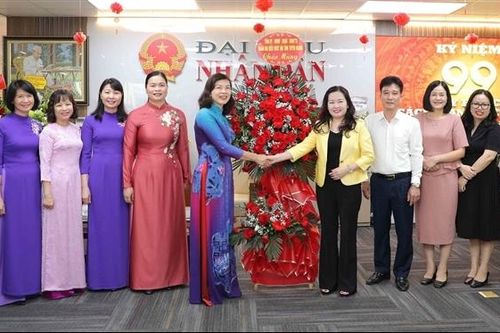Lãnh đạo Đảng, Nhà nước và các bộ, ngành, địa phương chúc mừng Báo Đại biểu Nhân dân