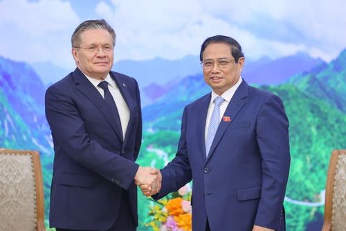 Thủ tướng tiếp Tổng giám đốc tập đoàn Rosatom, Nga