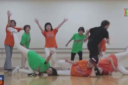 Nhóm nhảy breakdance của người cao tuổi Nhật Bản