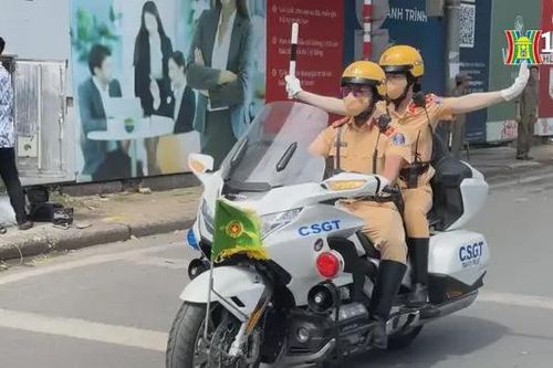 Hà Nội phân luồng giao thông đón đoàn khách quốc tế