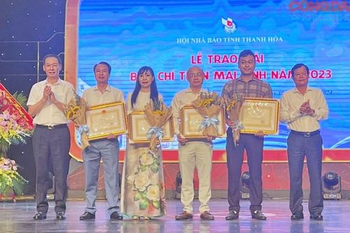Thanh Hóa: 46 tác phẩm đoạt Giải báo chí Trần Mai Ninh