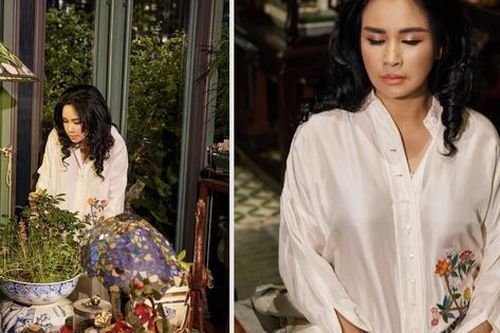 Thanh Lam khoe hình ảnh đón tuổi mới đẹp không tì vết tại nhà riêng