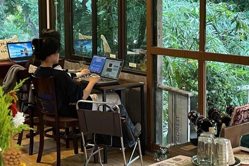 Quán cà phê cho những người giả vờ đi làm ở Trung Quốc