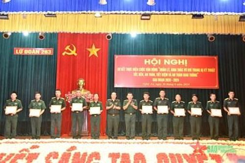 Lữ đoàn Phòng không 283, Quân khu 4 bảo đảm tốt công tác kỹ thuật