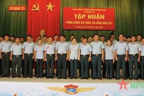 Sư đoàn 375 tập huấn công tác hậu cần, kỹ thuật năm 2024