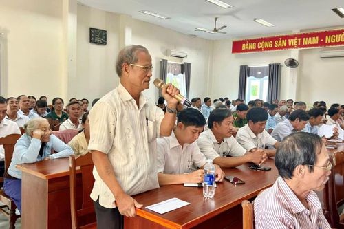 Đại biểu HĐND TP Đà Nẵng tiếp xúc cử tri phường Hòa Hải