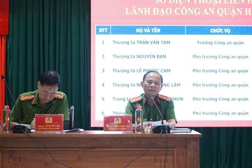 Công an quận Hải Châu tạo kênh thông tin tiếp nhận phản ánh từ cơ sở