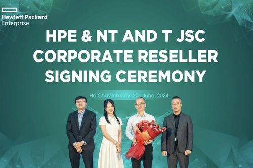 NT AND T JSC và Hewlett Packard Enterprise Việt Nam ký kết thúc đẩy thị trường sản phẩm chuyển đổi số