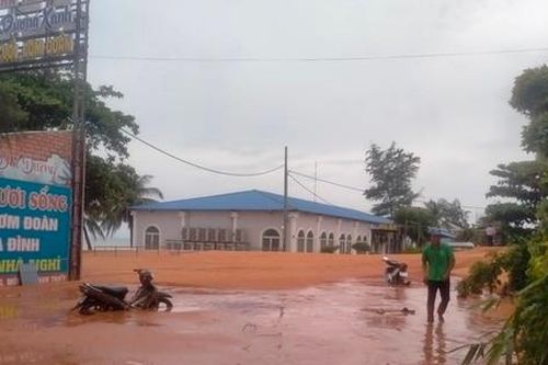 Bình Thuận tái khởi động dự án thoát nước sau vụ sạt lở cát kinh hoàng