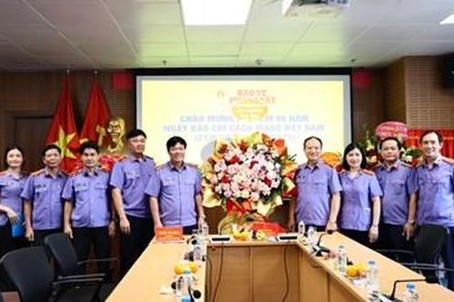 Lãnh đạo VKSND tối cao chúc mừng các cơ quan báo chí ngành Kiểm sát