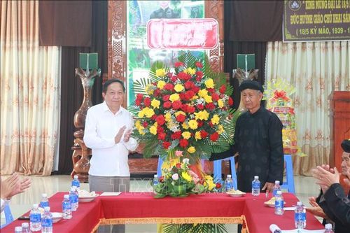 Họp mặt kỷ niệm 85 năm Ngày Khai sáng đạo Phật giáo Hòa Hảo