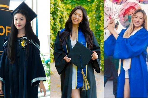 Sắc vóc dàn ái nữ nhà sao Việt trong ngày tốt nghiệp