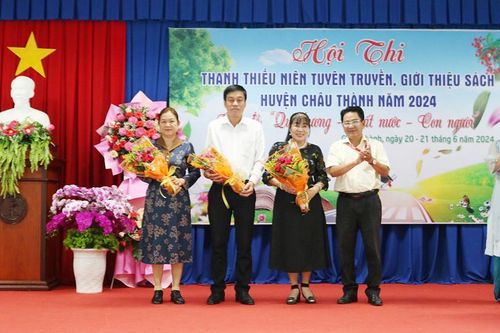 Khai mạc Hội thi Thanh, thiếu niên tuyên truyền giới thiệu sách huyện Châu Thành năm 2024