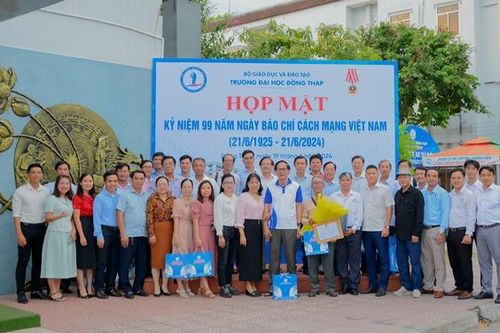 Đại học Đồng Tháp tổ chức họp mặt kỷ niệm 99 năm Ngày Báo chí Cách mạng Việt Nam