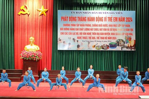 Gia Viễn: Nỗ lực để trẻ có một mùa hè vui tươi, bổ ích