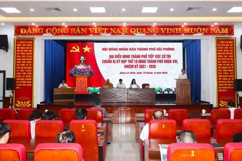 Hải Phòng: Cử tri quận Lê Chân kiến nghị các vấn đề về chỉnh trang đô thị và đảm bảo an sinh xã hội