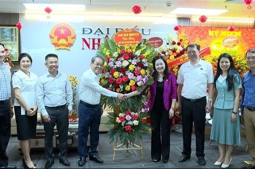 Lãnh đạo Đảng, Nhà nước và các bộ, ngành, địa phương chúc mừng Báo Đại biểu Nhân dân