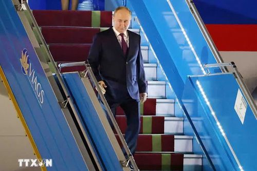 Tổng thống Nga Putin bắt đầu thăm cấp Nhà nước tới Việt Nam