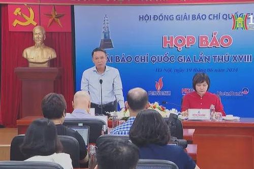 122 tác phẩm đoạt giải báo chí quốc gia lần thứ 18