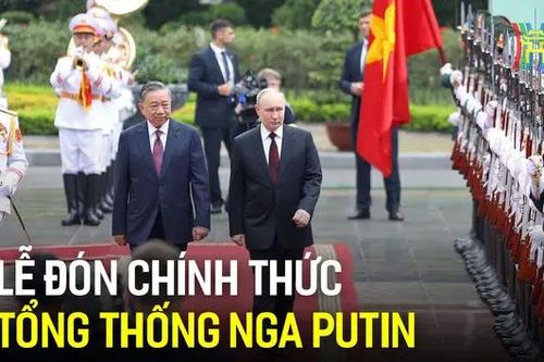 Lễ đón chính thức Tổng thống Nga Putin