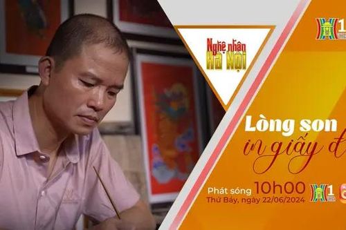 Nghệ nhân Hà Nội: Lòng son in giấy đỏ