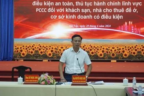 Quận Gò Vấp: Đối thoại, giải đáp cho các doanh nghiệp về lĩnh vực PCCC