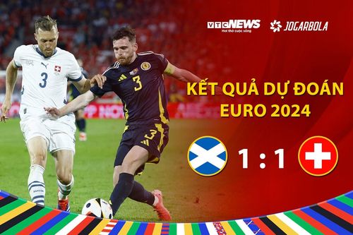 Kết quả Dự đoán EURO 2024 nhận quà VTC News: Scotland - Thụy Sỹ