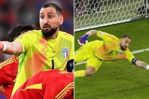 Tại sao Donnarumma bị thẻ vàng khi nói chuyện với trọng tài dù là đội trưởng ĐT Ý?