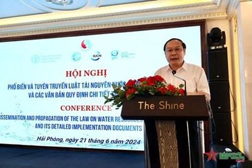 Bảo đảm an ninh nguồn nước là kim chỉ nam thực hiện Luật Tài nguyên nước