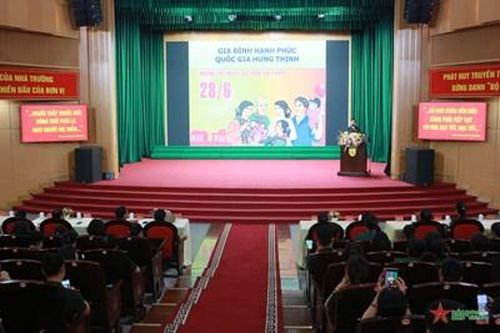 Học viện Quân y: Gần 400 hội viên phụ nữ tham gia trao đổi, nâng cao nhận thức về gia đình