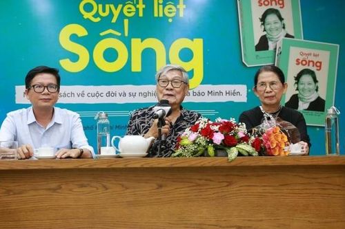 Ra mắt cuốn sách 'Quyết liệt sống' về cố nhà báo Minh Hiền