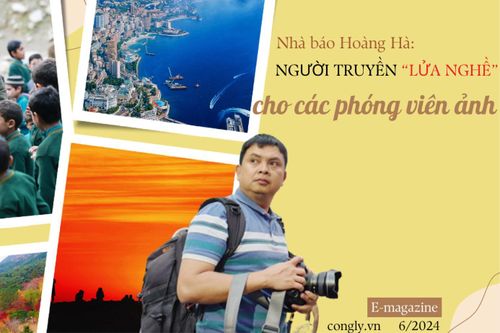 Nhà báo Hoàng Hà: Người truyền 'lửa nghề' cho các phóng viên ảnh