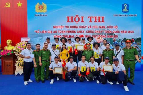 TP.HCM đoạt giải Nhất toàn đoàn Hội thi 'Tổ liên gia an toàn PCCC' Đông Nam Bộ