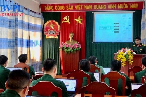 VKSQS Quân khu 5 tập huấn báo cáo án bằng sơ đồ tư duy