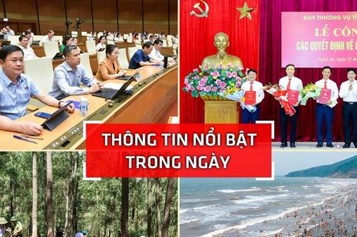 Nghệ An: Thông tin nổi bật ngày 21/6