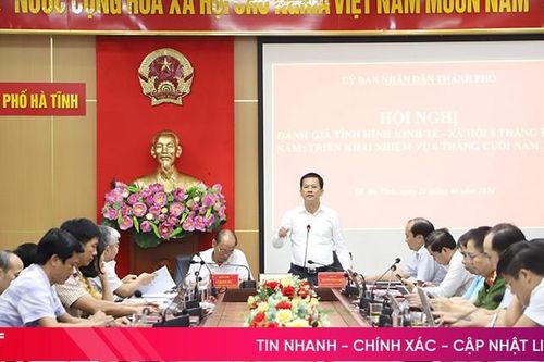 Tốc độ tăng trưởng của TP Hà Tĩnh 6 tháng đạt 9,28%