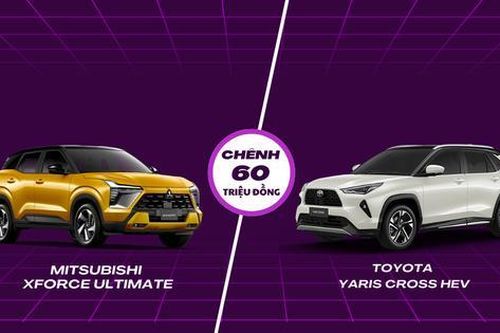 Toyota Yaris Cross HEV và Mitsubishi Xforce bản cao nhất: Chọn xe nào?