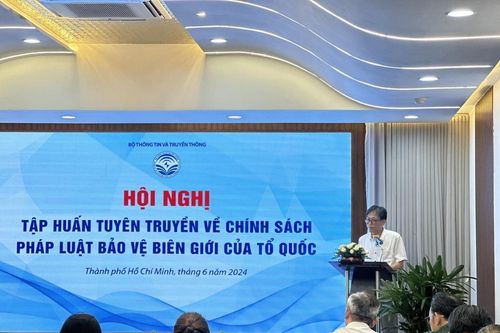 Tập huấn phổ biến chính sách pháp luật về bảo vệ biên giới Tổ quốc tại TP. Hồ Chí Minh