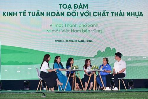 Kinh tế tuần hoàn về rác thải nhựa: Nỗ lực nâng cao nhận thức người dân về 'vòng xoay của hạt nhựa'