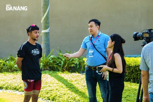 Tác nghiệp tại các sự kiện thể thao quốc tế Đà Nẵng